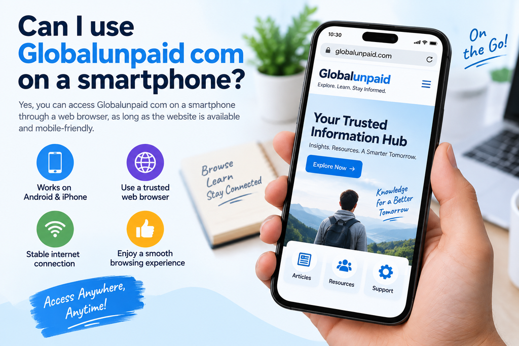 Can I Use Globalunpaid Com on a Smartphone?